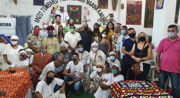 Ouvidor das Policias e Nafro PM-Bahia vai a Terreiro paulista dialogar sobre racismo religioso
