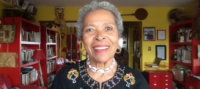 Sheila Walker, antropóloga afro americana visita Terreiro de Candomblé Inzo Tumbansi