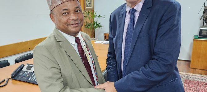 Ministro Alexandre Padilha convida Tata Katuvanjesi para integrar Conselhão